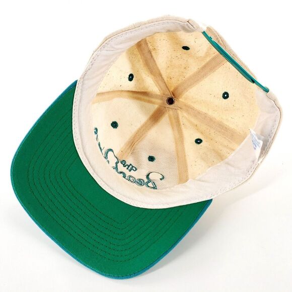 Vintage The Beach Boys Band Music Snapback Hat Cap Teal/Off White KC Tag - Picture 10 of 16